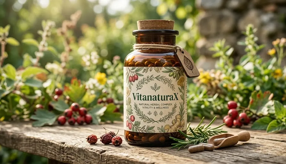 VitanaturaX supplement packaging